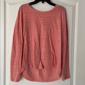Gap pink long sleeve shirt size S